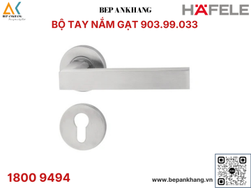Tay nắm gạt có nắp che Hafele 903.99.033